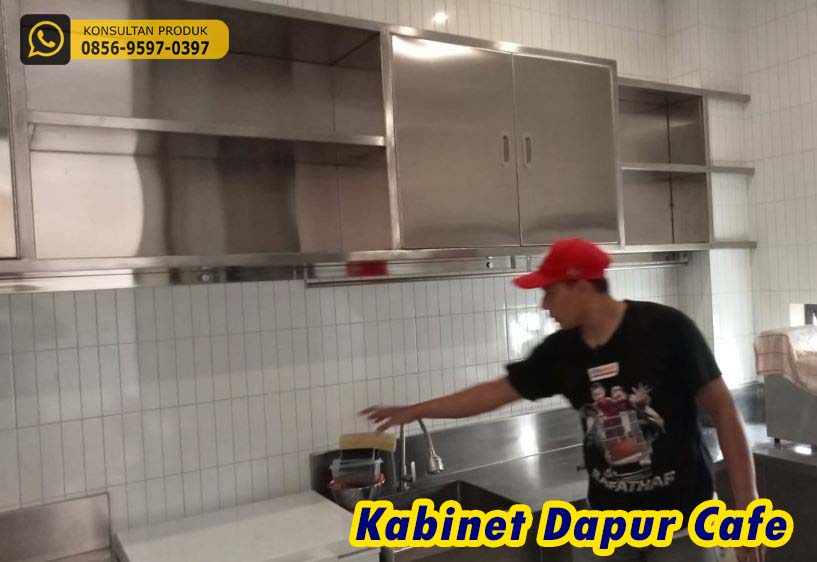 Meja Dapur Stainless Cafe