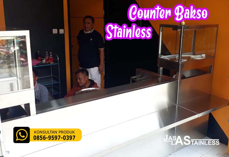 Booth Bakso Custom